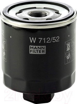 Масляный фильтр Mann-Filter W712/52
