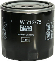 Масляный фильтр Mann-Filter W712/75 - 