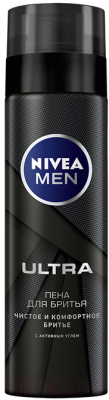 Пена для бритья Nivea Men Ultra (200мл)