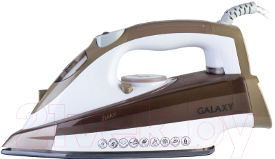 Утюг Galaxy GL 6122 (коричневый)