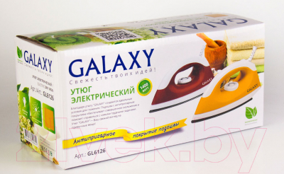 Утюг Galaxy GL 6126 (желтый)