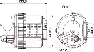 

Топливный фильтр LYNXauto, LF-364M