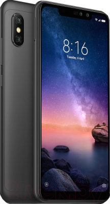 Смартфон Xiaomi Redmi Note 6 Pro 3Gb/32Gb (черный)