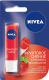 Миниатюра изображения товара Бальзам для губ Nivea Фруктовое сияние клубника (4.8г)