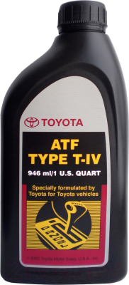 Трансмиссионное масло TOYOTA ATF T-IV / 00279000T4 (946мл)