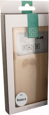 Чехол-книжка Case Hide Series для Redmi 6 (золото)