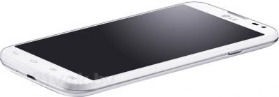 Смартфон LG L70 / D325 (белый) - вид лежа