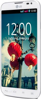 Смартфон LG L70 / D325 (белый) - полубоком