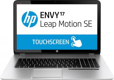 Ноутбук HP ENVY 17-j102sr (F2U36EA) - фронтальный вид
