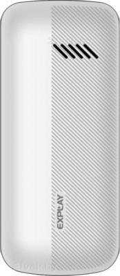 Мобильный телефон Explay Primo 2.4 (White-Green) - задняя панель