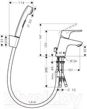 Смеситель Hansgrohe Focus 31926000