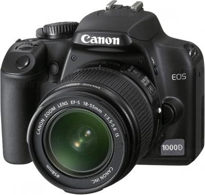 Зеркальный фотоаппарат Canon EOS 1100D Kit 18-55mm + 75-300mm - общий вид