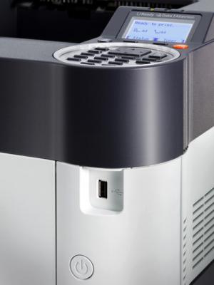 Принтер Kyocera Mita FS-4300DN - дисплей