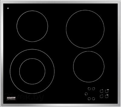 Электрическая варочная панель Krona IEC 2614 T (нержавеющая сталь) - общий вид