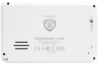 GPS навигатор Prestigio GeoVision 5166 (PGPS5166CIS04GBWNV) - вид сзади