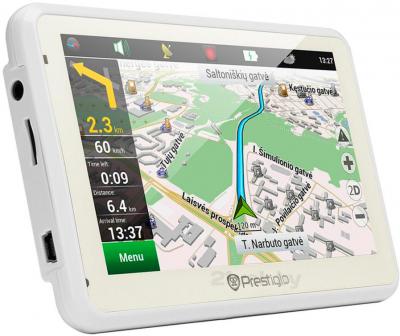 GPS навигатор Prestigio GeoVision 5166 (PGPS5166CIS04GBWNV) - общий вид