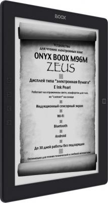 Электронная книга Onyx Boox M96M Zeus (черный) - общий вид