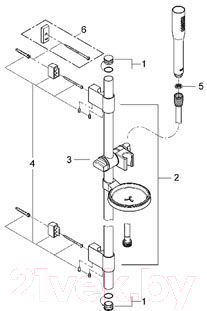 Душевой гарнитур GROHE Euphoria Cosmopolitan 27368000