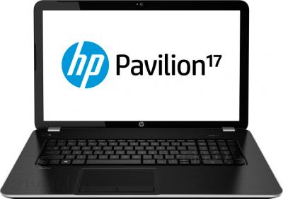 Ноутбук HP Pavilion 17-e100sr (F5B77EA) - фронтальный вид