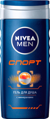 

Гель для душа Nivea, Men спорт