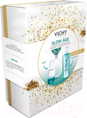Набор косметики для лица Vichy Slow Age флюид д/всех типов кожи 50мл+гель Purete Thermale 200мл