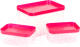 Набор контейнеров для хранения Berossi Good mix АС 25954000 (красный) - 