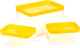 Набор контейнеров для хранения Berossi Good mix АС 25955000 (желтый) - 