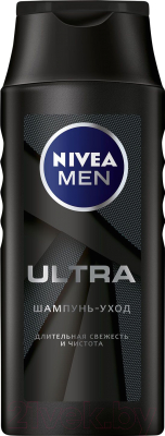 Шампунь для волос Nivea Men уход Ultra (400мл)