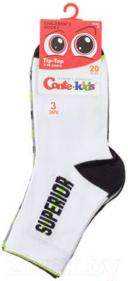 Изображение товара Носки детские Conte Kids Tip-Top 732 (р.20, ассорти, 3 пары)