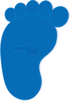 Комплект ковриков для купания Everyday Baby С индикатором температуры / 10133 (синий) - 