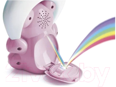 Ночник Chicco Радужный мишка / 00010474100000 (розовый)