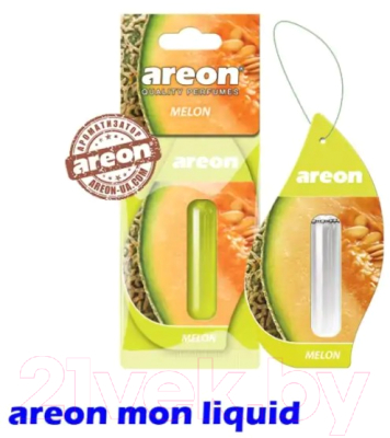 Ароматизатор автомобильный Areon Mon Liquid Melon / ARE-LR12