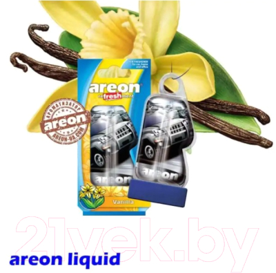 Ароматизатор автомобильный Areon Mon Liquid Vanilla / ARE-LC07