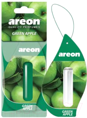 Ароматизатор автомобильный Areon Mon Liquid Green Apple / ARE-LR20