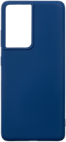 Чехол-накладка Volare Rosso Jam для Galaxy S21 Ultra (синий) - 