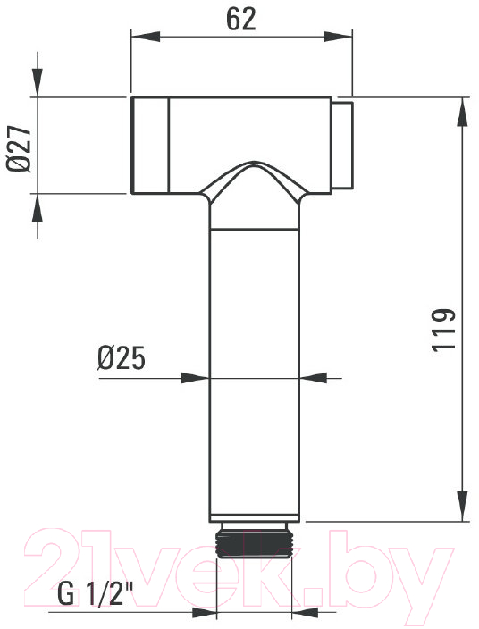 Смеситель Deante Arnika BQA D34M