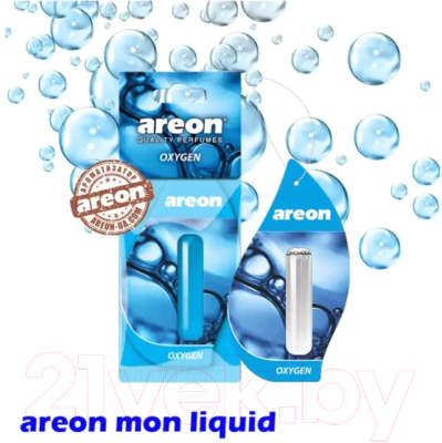 Ароматизатор автомобильный Areon Mon Liquid Oxygen / ARE-LR02