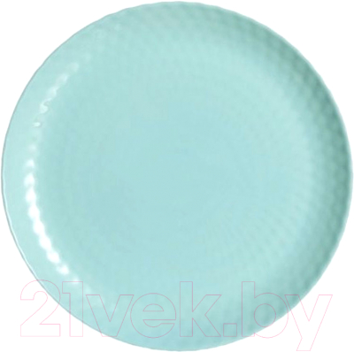Тарелка столовая обеденная Luminarc Pampille Light Turquoise Q4649