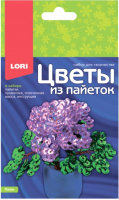 

Набор для творчества Lori, Цветы из пайеток. Пион / Цв-033