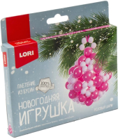 

Набор для творчества Lori, Плетение из бусин. Розовый шарм / Пз/Бус-016