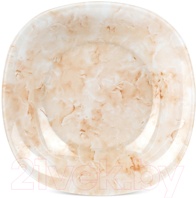 Тарелка столовая глубокая Luminarc Marble Beige Q7486
