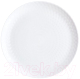 Тарелка столовая обеденная Luminarc Pampille White Q4655 - 