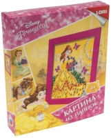 

Набор для творчества, Картина из пайеток Disney Принцесса Белль / Апд-013