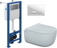 

Унитаз подвесной с инсталляцией Berges, Ego Rimless 49 / 082111 + S-IN-MZ-VECTOR + P-BU-INT/Wh