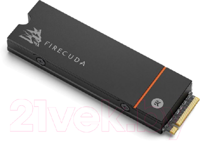 SSD диск Seagate FireCuda 530 with Heatsink 500Gb (ZP500GM3A023)