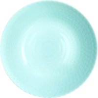 Тарелка столовая глубокая Luminarc Pampille Light Turquoise Q4650 - 
