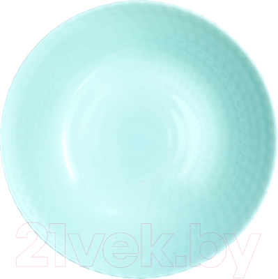 Тарелка столовая глубокая Luminarc Pampille Light Turquoise Q4650