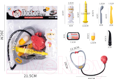 Изображение товара Набор доктора детский Toys 958-14A