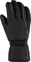 Перчатки лыжные Reusch Yana / 6131167-7707 (р-р 8.5, Black/Gold) - 