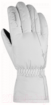 Перчатки лыжные Reusch Yana / 6131167-1103 (р-р 8, White/Silver)